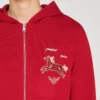 Animal print zip-up cardigan Animal print zip-up cardigan