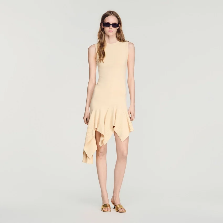 Asymmetric knit dress Asymmetric knit dress