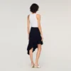 Asymmetrical knit skirt Asymmetrical knit skirt