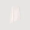 Asymmetrical satin skirt with lace Asymmetrical satin skirt with lace