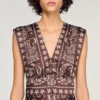 Bandana-print maxi dress Bandana-print maxi dress
