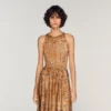 Bandana-print maxi dress Bandana-print maxi dress