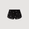 Beaded and rhinestone shorts Beaded and rhinestone shorts