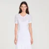 Beaded knit maxi dress