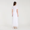 Beaded knit maxi dress