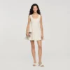 Beaded knit mini dress Beaded knit mini dress