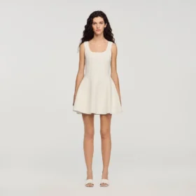 Beaded knit mini dress Beaded knit mini dress