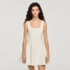 Beaded knit mini dress Beaded knit mini dress