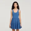 Beaded knit mini dress Beaded knit mini dress