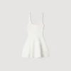 Beaded knit mini dress Beaded knit mini dress