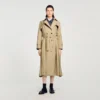 Belted double-breasted trench Belted double-breasted trench