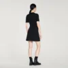 Button-up knit mini dress Button-up knit mini dress