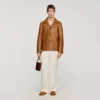 Buttoned lambskin jacket Buttoned lambskin jacket