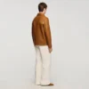 Buttoned lambskin jacket Buttoned lambskin jacket