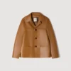 Buttoned lambskin jacket Buttoned lambskin jacket
