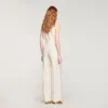Buttoned-slit straight-leg trousers Buttoned-slit straight-leg trousers