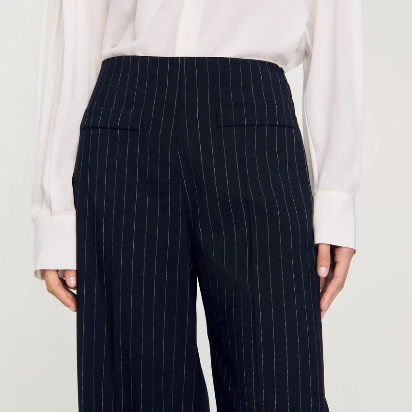 Chalk-striped trousers Chalk-striped trousers