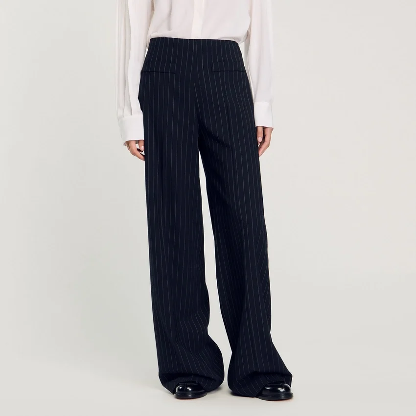 Chalk-striped trousers Chalk-striped trousers