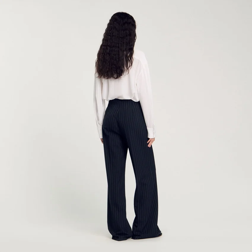 Chalk-striped trousers Chalk-striped trousers