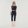 Contrast lace crop top Contrast lace crop top