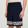 Contrast pattern flowy shorts Contrast pattern flowy shorts