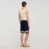 Contrast pattern flowy shorts Contrast pattern flowy shorts