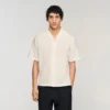 Cotton and linen shirt