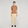 Cotton and silk polo shirt Cotton and silk polo shirt