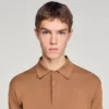Cotton and silk polo shirt Cotton and silk polo shirt