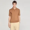 Cotton and silk polo shirt Cotton and silk polo shirt