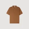 Cotton and silk polo shirt Cotton and silk polo shirt
