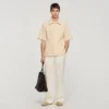 Cotton broderie anglaise shirt