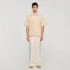 Cotton broderie anglaise shirt