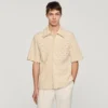 Cotton broderie anglaise shirt