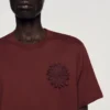 Cotton crochet flower T-shirt Cotton crochet flower T-shirt