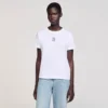 Cotton T-shirt with embroidery Cotton T-shirt with embroidery
