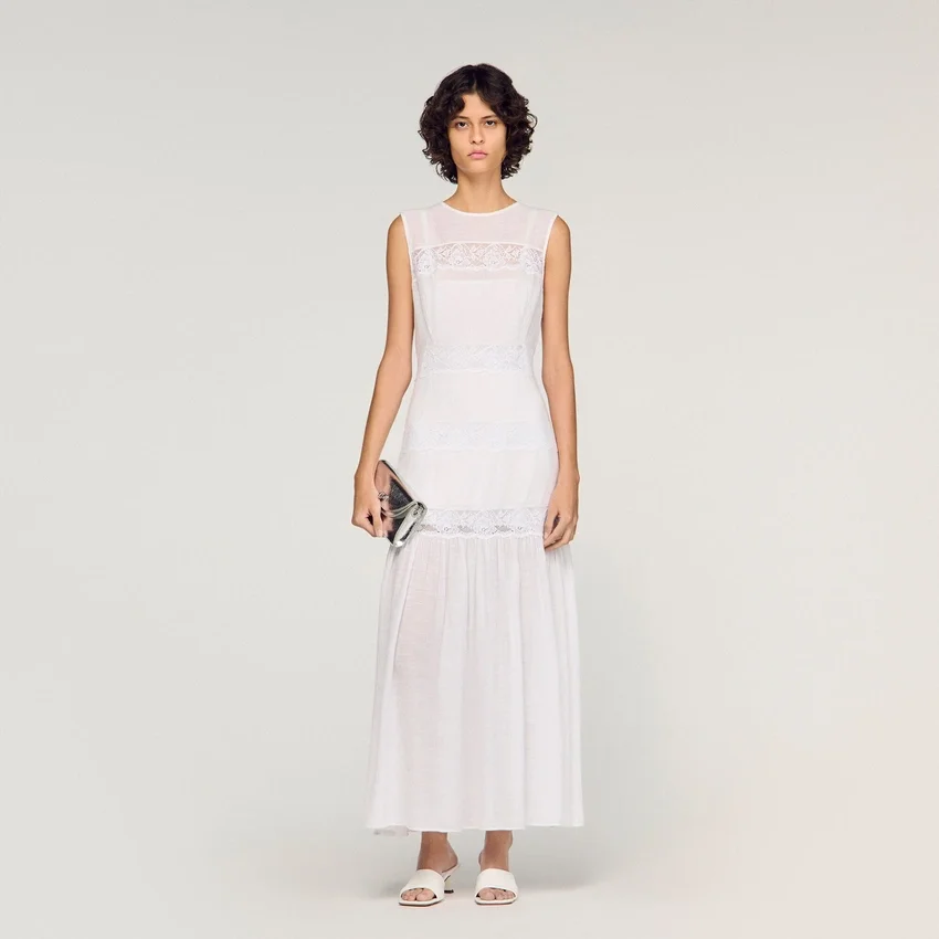 Crepon maxi dress Crepon maxi dress