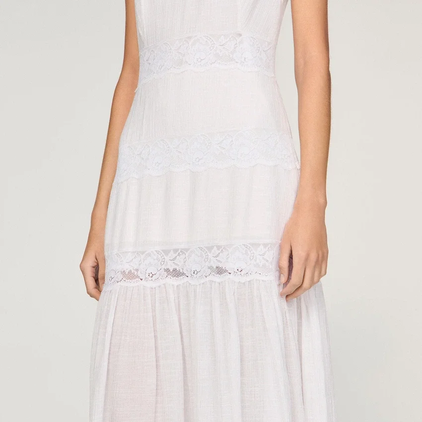 Crepon maxi dress Crepon maxi dress