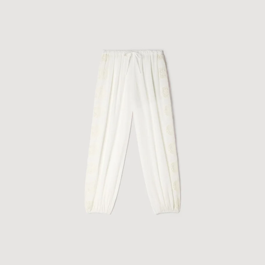 Crinkled balloon pants Crinkled balloon pants