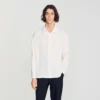 Crinkled loose-fit shirt Crinkled loose-fit shirt