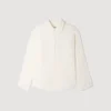 Crinkled loose-fit shirt Crinkled loose-fit shirt