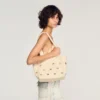 Crochet bag with charms Crochet bag with charms