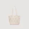Crochet bag with charms Crochet bag with charms