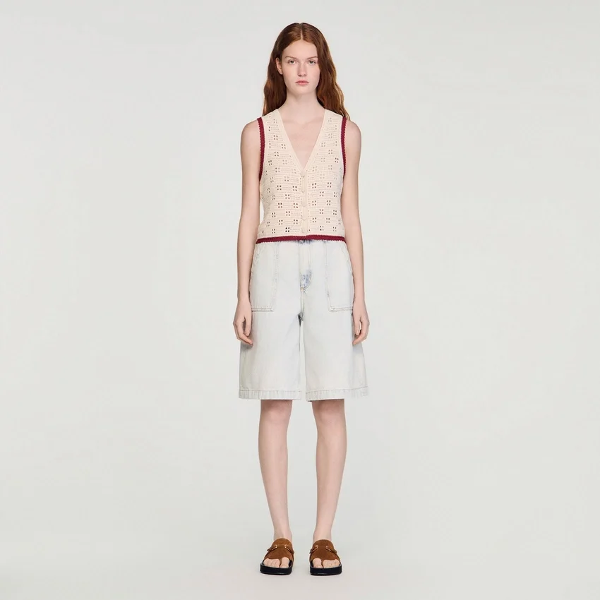 Crochet-style top Crochet-style top