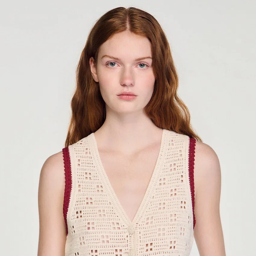 Crochet-style top Crochet-style top