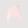 Cropped cashmere wool cardigan Cropped cashmere wool cardigan