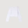 Cropped pearled cardigan Cropped pearled cardigan