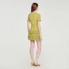 Cropped ruffled-sleeve top Cropped ruffled-sleeve top