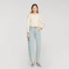 Cropped sequinned cotton jacket Cropped sequinned cotton jacket