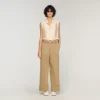 Cropped shirt with lace details Cropped shirt with lace details